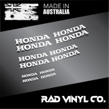 HONDA CBR, HONDA STICKER, HONDA, HONDA sticker, car sticker, HONDA MOTORCYCLE decal