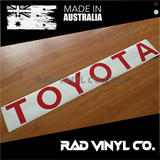 TOYOTA, toyota Land cruiser j70, landcruiser, land cruiser, hilux, tailgate decal. tailgate sticker, car decal, vinyl sticker, pick up truck, LAND CRUISER 70 SERIES