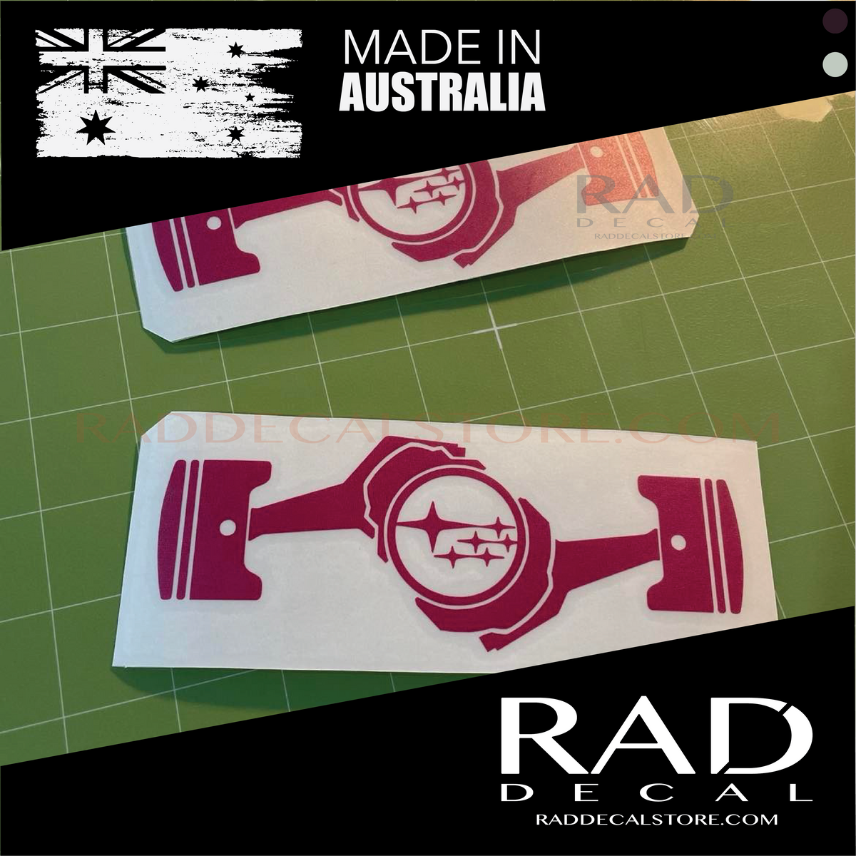 Subaru Boxer Horizontally Opposed| Vinyl Sticker Decal – radvinylco.