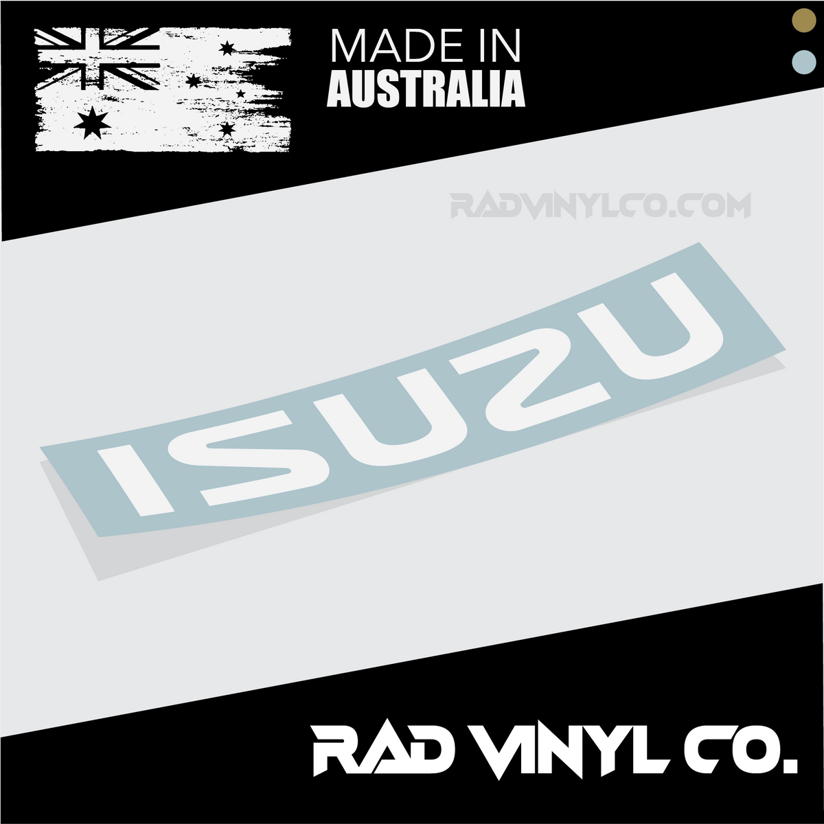 ISUZU DMAX | TAILGATE DECAL – radvinylco.