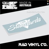 LOW STANDARDS, CAR WINDSHIELD BANNER,DECAL, VINYL STICKER, JDM, NIGHT KIDS, car sticker, window sticker, window banner, LOW AND SLOW, LOWERED SOCIETY, lowered car sticker  Edit alt text