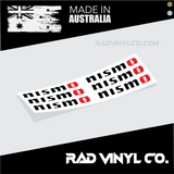 NISMO Wheel Vinyl Sticker Decal