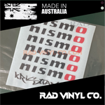 NISMO Wheel Vinyl Sticker Decal