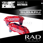 SUBARU, GC8 GF8 and GD 4-pot and 2-pot brake, sumitomo, STICKER, SUBARU STICKER, SUBARU BRAKE CALIPER, SUBARU BRAKE CALLIPER, DECAL, VINYL STICKER, BRZ, WRX, WRX STI